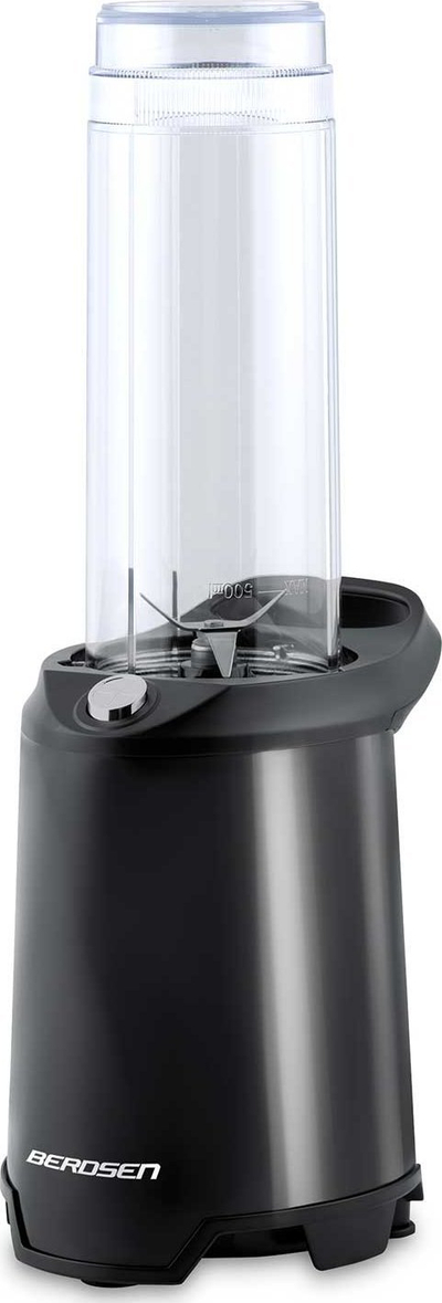 Blender për smoothie Berdsen BD-752, 2 x 0.57L, 300W, i zi