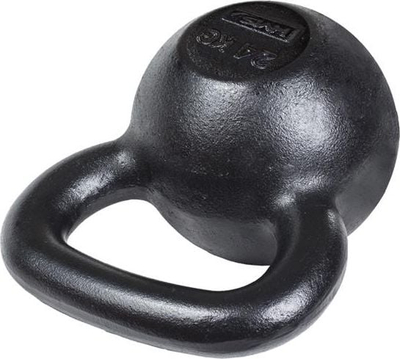 Kettlebell hekuri HMS KZG24, 24kg, i zi
