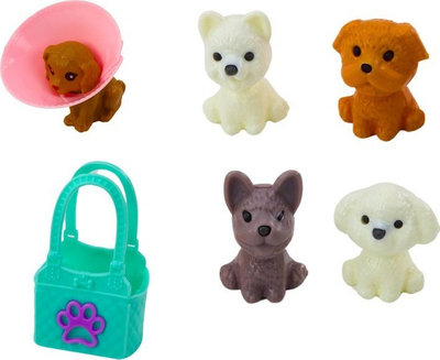 Set lodër veterinerie Lean Toys Doll, kukull 40 cm, me aksesore