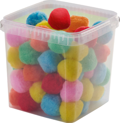 Set toptha uji Splash Water Balls, 70 copë, me kovë, shumëngjyrësh