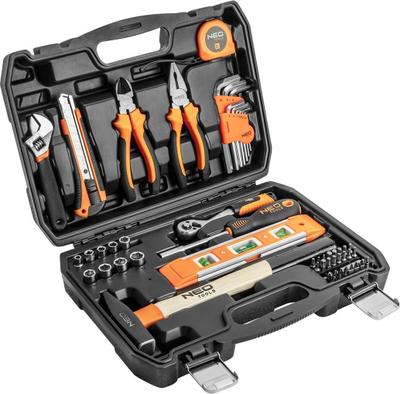 Set veglash Neo 10-200, 60 pjesë, për punë dore