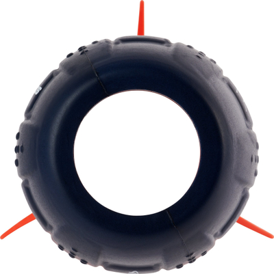Lodër hedhëse Aerobie Super Sonic, 13.3cm, shkumë e butë, blu portokalli