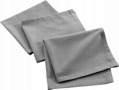 Set peceta pambuku Douceur d'intérieur X3, 40 x 40 cm, e gjelbër