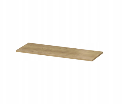 Banak kuzhine Cersanit City 130 cm, pamje dru lisi oak, kafe