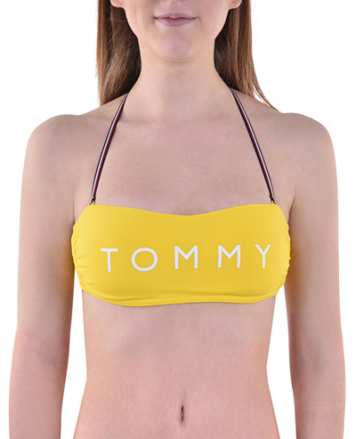 Bikini Tommy Hilfiger UW0UW01438 -700, të verdha, M