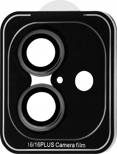 Заштитно стакло Proove Achilles за камера iPhone 16 16 Plus, 9H, црно