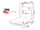 Krevat BED CONCEPT BC-01 140x200 vertikal,