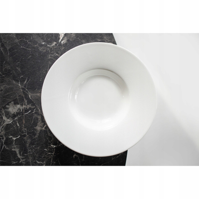 Pjatë e thellë Homms Norwich Verlo, 30cm, porcelan, bezhë