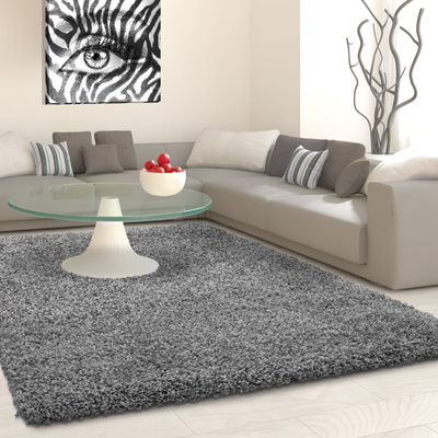 Tapet Ayyildiz Carpets Life Shaggy 1500, me push të gjatë, drejtkëndësh, gri