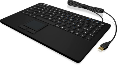Тастатура Keysonic KSK-5230IN, со кабел, US, Црна
