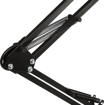 Lampë tavoline LB-09, E27, kabllo 180cm, me kapëse, e zezë