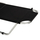 Shezllon profesional alumini WALDO i zi 195×53–60×30 cm (HM5071.90), zezë