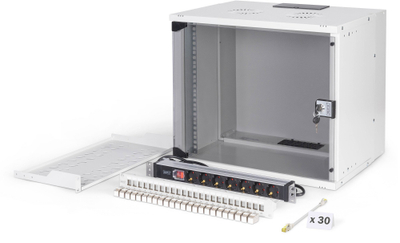 Set rrjeti Digitus SOHO Pro, 19" 9U, 540 x 400 mm, gri