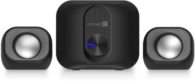Altoparlantë PC CONNECT IT Rumble PRO 2.1, sistem zëri 2.1, subwoofer, të zinj