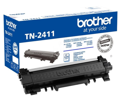 Toneri Brother TN-2411, origjinal, 1200 faqe, i zi