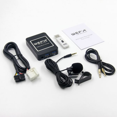 Adapter USB Bluetooth për makinë WEFA 05BT, Honda Acura 2.4, hyrje AUX, i zi