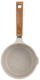 Tigan me kapak Bergner Naturally BG-30635-CR, 16cm, sipërfaqe jo ngjitëse, ngjyrë krem