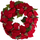 Kurorë Krishtlindjesh Christmas Poisentia, 45cm, shumëngjyrëshe
