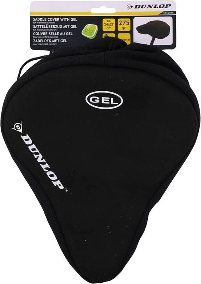 Mbulesë sele biçiklete Dunlop Sport, 27 x 24 cm, e zezë