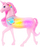 Lodër njëbrirësh Barbie Mattel Sparkle Lights Unicorn, drita, tinguj, rozë