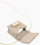 Торбичка за слушалки Ideal of Sweden Mini Braided Bag, со заштитна навлака, беж