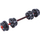 Set peshash Pure2Improve Hybrid Dumbbells 20 kg, i rregullueshëm, i zi me të kuqe