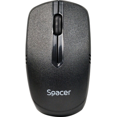 Mouse pa kabllo Spacer SPMO-161, 1000 DPI, USB, i zi