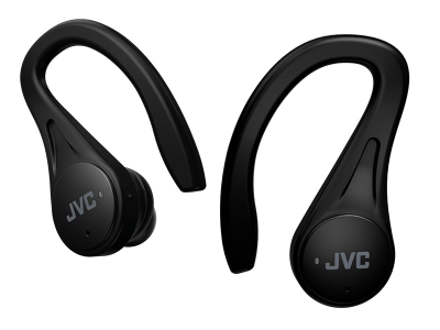 Kufje pa tela JVC HA-EC25T, Bluetooth 5.1, IPX5, të zeza