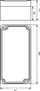 Kuti hermetike sipërfaqësore Elektro-Plast STRONG PHP-58, 158x82x55mm, IP67, gri