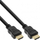Kabllo HDMI InLine 17520Q, 20m, HDMI 2.0, e zezë