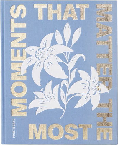 Album fotografish Printworks Moments That Matter the Most, 30 faqe, 10x15cm, blu qielli