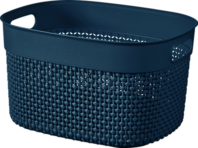 Shportë për sistemim Curver Filo Recycled S, 6L, blu navy