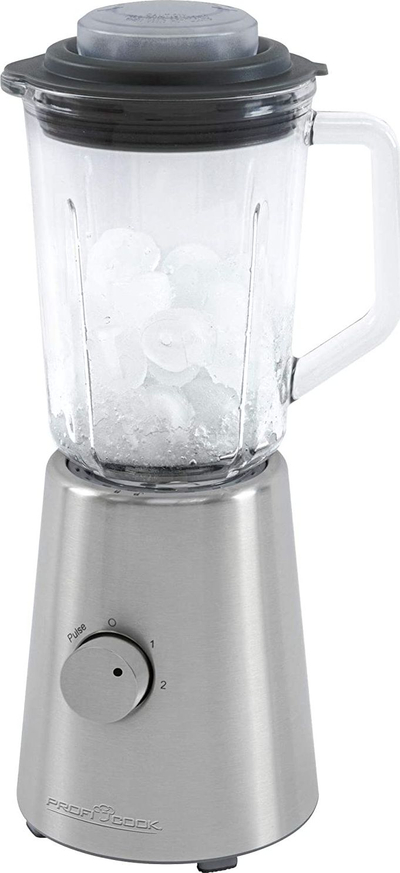 Mikser universal Profi Cook PC-UM 1213, funksion për akull, trup çelik inox, ngjyrë argjendtë