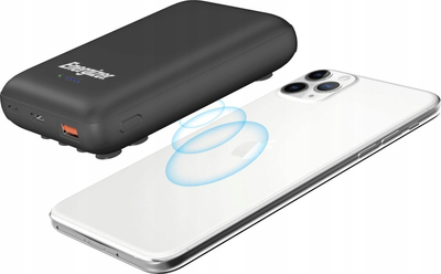 Karikues portativ Energizer QP10000PQ, 10000mAh, 18W PD Qi, i zi