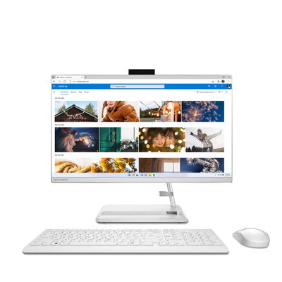 Kompjuter All-in-One Lenovo IdeaCentre 3, 23.8", Intel Core i5-13420H, 16GB RAM, 512GB SSD, i bardhë
