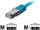 Kabllo rrjeti Equip Cat 6, S/FTP, 10m, e kaltër
