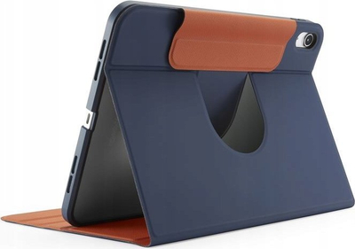Mbulesë tabletë Pipetto Origami No5, për iPad 10.9" 2022, me qëndrues rrotullues, blu e errët