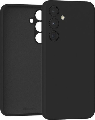 Mbrojtëse telefoni Mercury Silicone për Samsung Galaxy A05s, silikon, rri fiks, e zezë