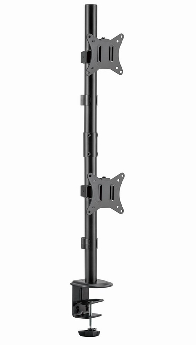 Mbajtëse monitori Gembird MA-D2-02, 17"-32", VESA 100x100mm, e zezë
