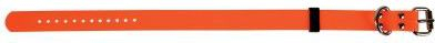 Qafore qeni Zolux PVC fluo, 45 cm, reflektuese, portokalli fluo