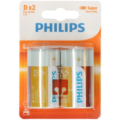 Bateri Philips R20/D