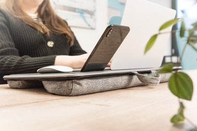 Stendë laptopi Digitus DA-90441, deri 17\", me jastëk poshtë, gri