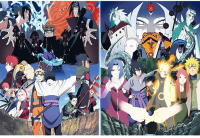 Puzzle Trefl Ninja Naruto Shippuden, 300 pjesë, shumëngjyrësh