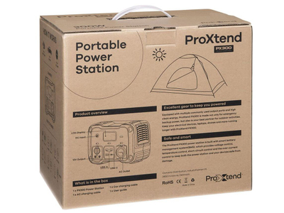 Преносна енергетска станица ProXtend PX-300WPS, 281Wh 300W, LCD, сива