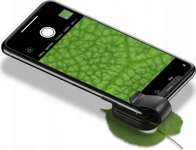 Lentë mikroskopi dixhital për telefon Apexel APL-MS001, 100x zmadhim, LED, e zezë