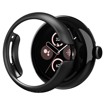 Mbrojtëse Spigen Thin Fit për Pixel Watch 3 (41mm), e zezë