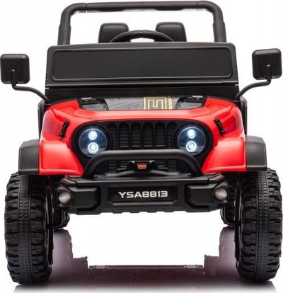 Makina elektrike për kalamaj LEAN CARS YSA8813, 24V, me telekomandë, e kuqe