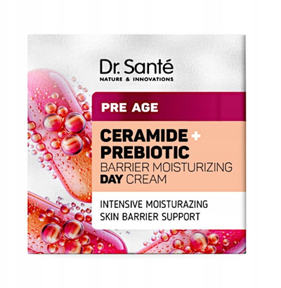 Дневен крем за лице Dr.Sante Pre Age Ceramide + Prebiotic, хидратантен, 50 ml