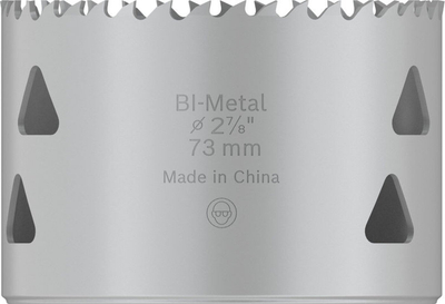 Sharrë rrethore Bosch Pro Multi Material, 73mm, HSS me kobalt, gri