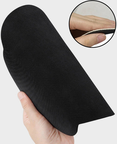 Mousepad Strado Home, ergonomik, me xhel dhe mbajtëse për kyçin e dorës, i zi